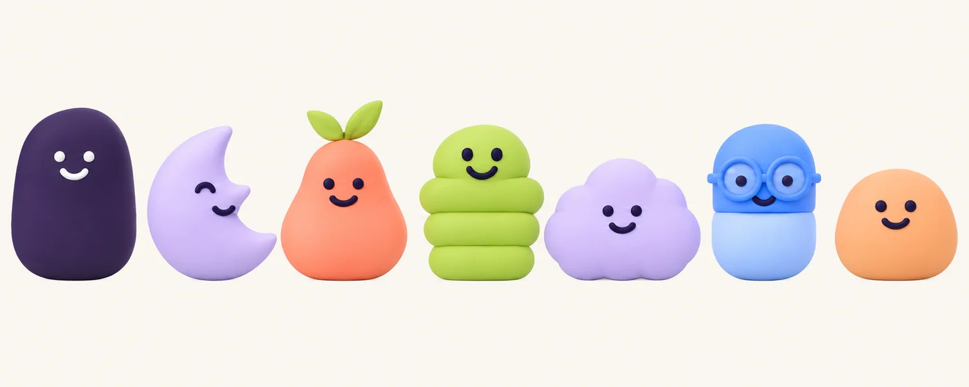 The seven smiling Attending teammates standing together
